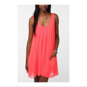 🆕 Urban Outfitters Sparkle & Fade Hot Pink Dress